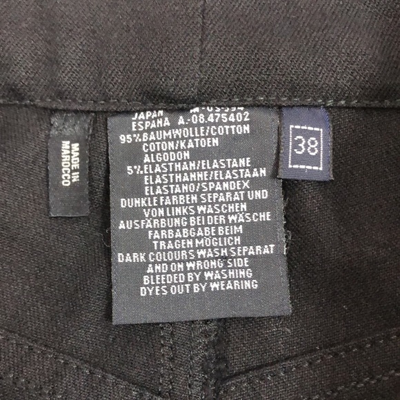 Escada Sport Black Light Weight Jeans 38/6 - Picture 4 of 9